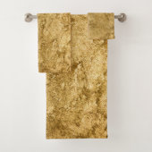 Golden textuur,  goud, antiek, kunst, achterzijde bad handdoek (Insitu)