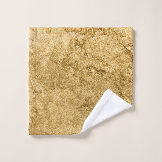 Golden textuur, goud, antiek, kunst, achterzijde bad handdoek (Wasdoekje)