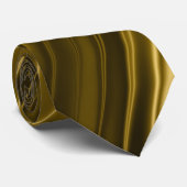 Golden textuur stropdas (Opgerold)