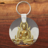 Golden Thai Buddha Sleutelhanger (Voorkant)