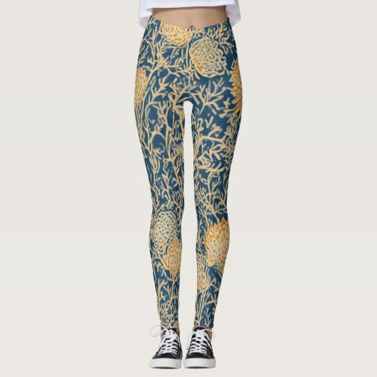 Golden Thistle Tangle - Leggings (Voorkant)