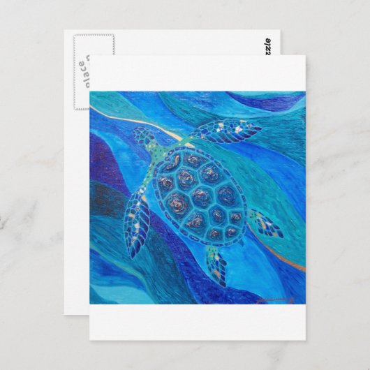 Golden Thread Briefkaart (Voorkant / Achterkant)