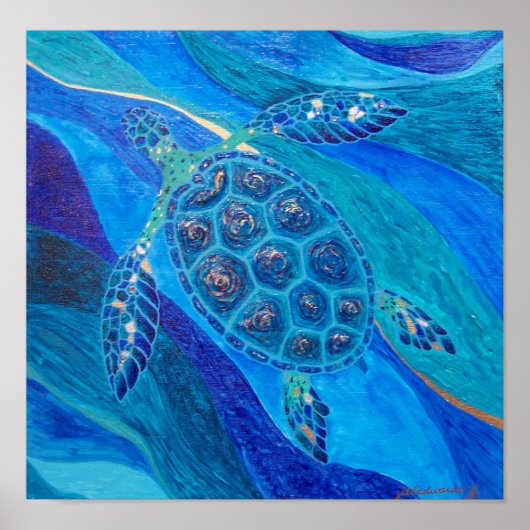 "Golden Thread"-printer Poster (Voorkant)