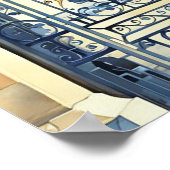 Golden Threshold:  poort van Oxford Poster (Hoek)