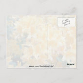 Golden Throated Yellow Azaleasbloemen Briefkaart (Achterkant)