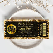 golden ticket invitations kaart
