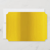 Golden Ticket zal je mijn Bridesmaid zijn Kaart (Achterkant)