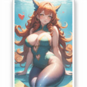 Golden Tide Enchantress Sticker (Voorkant)