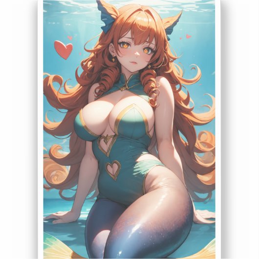 Golden Tide Enchantress Sticker (Voorkant)