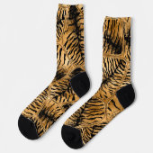 Golden Tiger Faux Cells Sokken (Links)