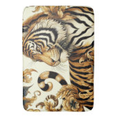  Golden Tiger schilderij Badmat (Voorkant Verticaal)