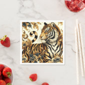  Golden Tiger schilderij Servet (Insitu)