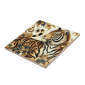  Golden Tiger schilderij Tegeltje (Zijkant)