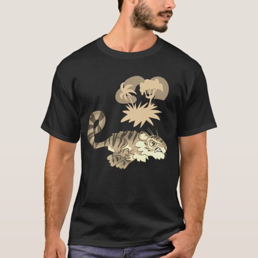 Golden Tiger T-shirt (Voorkant)