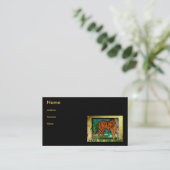 Golden Tiger Visitekaartje (Staand voorkant)