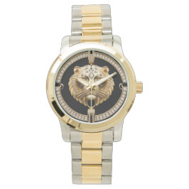 Golden Tiger Watch Horloge