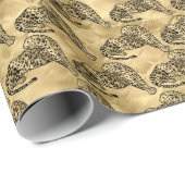 Golden Tiger-wrapppapier Cadeaupapier (Rol Hoek)