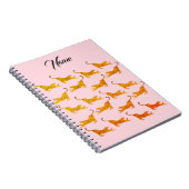 Golden Tigers, gepersonaliseerd Notitieboek (Rechterzijde)