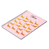 Golden Tigers, gepersonaliseerd Notitieboek (Linkerzijde)