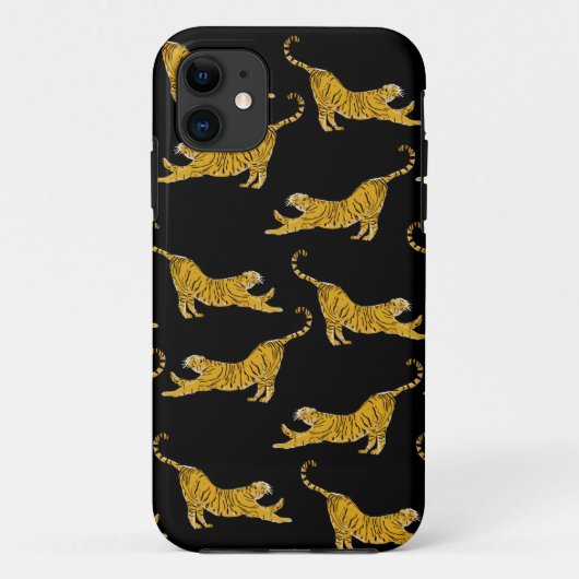 Golden Tigers Hoesje-Mate iPhone Case (Achterkant)