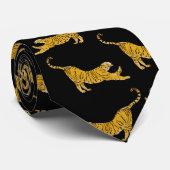 Golden Tigers Stropdas (Opgerold)