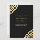 Golden Tiles Foto Uitnodiging (Achterkant)