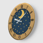 Golden Time Starry Sky Grote Klok (Hoek)
