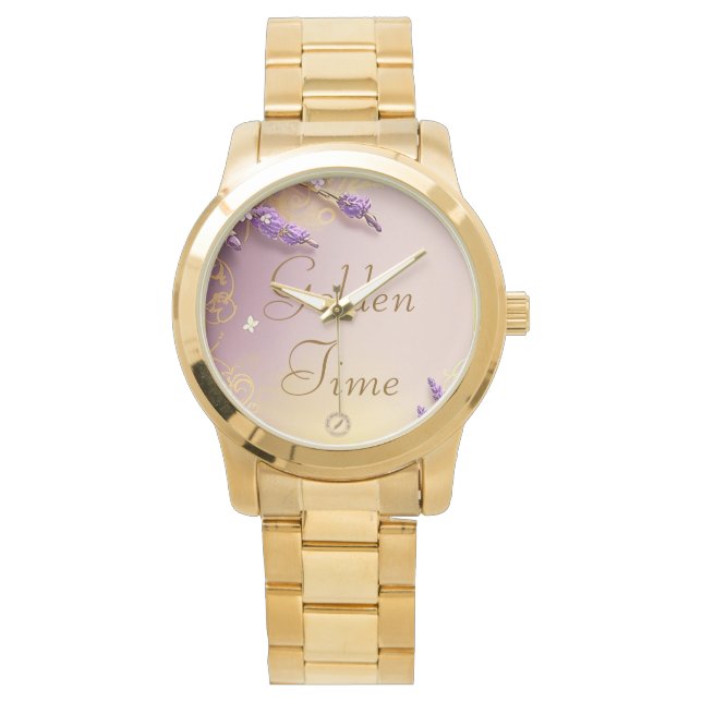 Golden Time Watch Schmidt Stationery Horloge (Voorkant)