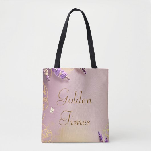 Golden Times Tote Bag Schmidt Stationery (Voorkant)