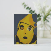 Golden Tin Man Briefkaart (Staand voorkant)