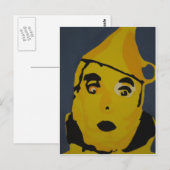 Golden Tin Man Briefkaart (Voorkant / Achterkant)