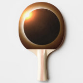 Golden Total Solar Eclipse Tafeltennisbatje (Achterkant)