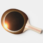 Golden Total Solar Eclipse Tafeltennisbatje (Zijkant)