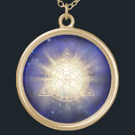 *~* Golden Totem Sacred Geometry Light Rays Eye Goud Vergulden Ketting<br><div class="desc">Gold Plated - JEWELRY MET INTENTIE (R) - sterk verbeterde juwelen. Sacred Geometry Triangle Mandala & 3rd Eye plus bundels licht en energie. Als professionele verafgelegen spirituele energiegenezer sinds 2001 heb ik geleerd, ontwikkeld en gebruik gemaakt van de kracht van de intentie om energie te genezen. Al mijn JEWELRY MET...</div>