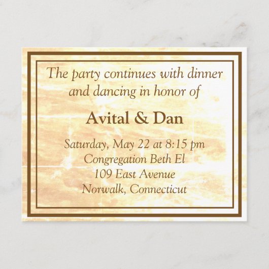 Golden Traditions Enclosure-Kaart Informatiekaartje (Voorkant)