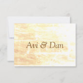 Golden Traditions RSVP-kaart RSVP Kaartje (Achterkant)