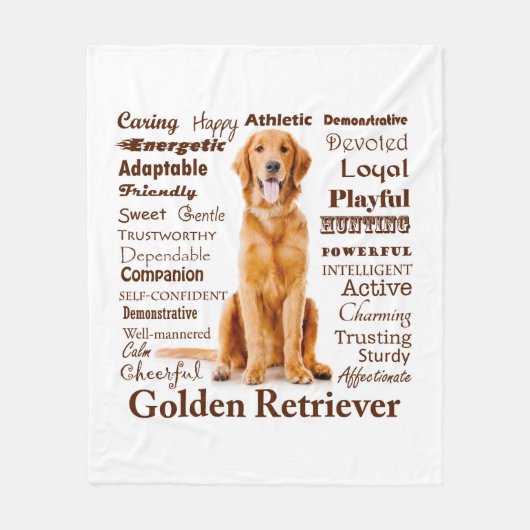Golden Traits Fleece Blanket (Voorkant)