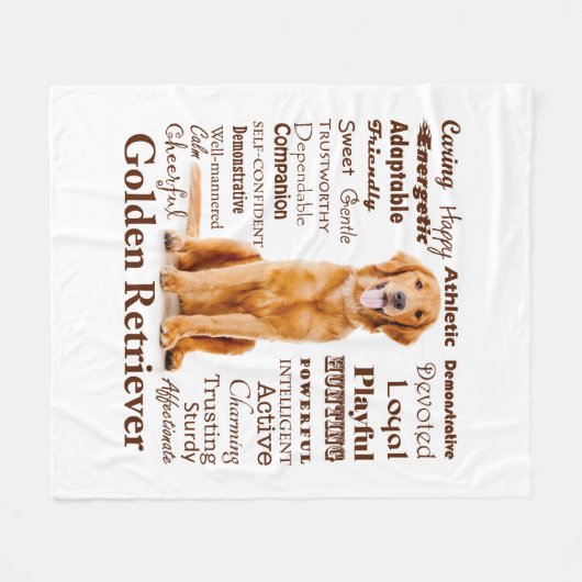 Golden Traits Fleece Blanket (Voorkant (Horizontaal))