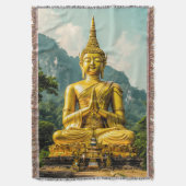 Golden Tranquility Deken (Voorkant Verticaal)