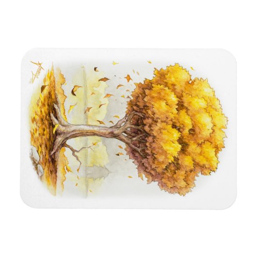 Golden Tranquility Magneet (Horizontaal)