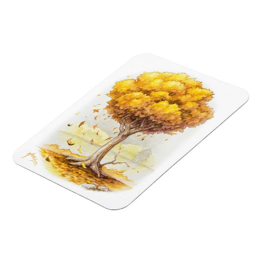 Golden Tranquility Magneet (Linkerzijde)