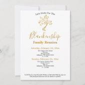 Golden Tree 2-daagse familiereünie Kaart (Voorkant)