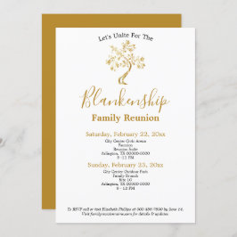 Golden Tree 2-daagse familiereünie Kaart