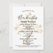 Golden Tree 3-daagse familiereünie bij elkaar Kaart (Voorkant)