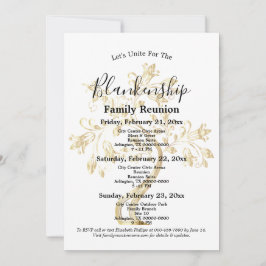 Golden Tree 3-daagse familiereünie bij elkaar Kaart