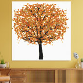 Golden Tree Canvas Afdruk (Insitu (Woonkamer))
