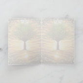 Golden Tree of Life Graphic Arts Kaart (Binnen)