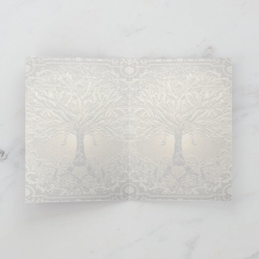 Golden Tree of Life Graphic Arts Kaart (Binnen)