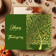 Golden Tree of Life Herfst Color Leaves Thanksgivi