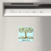 Golden Tree of Life Magneet (Insitu (Vaatwasser))